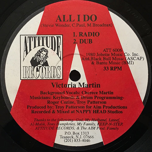 VICTORIA MARTIN // ALL I DO (6VER)