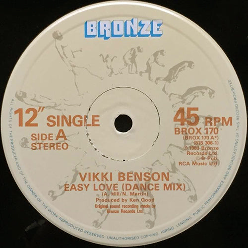 VIKKI BENSON // EASY LOVE / LONELY NIGHTS