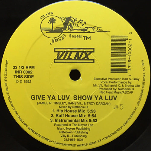VIL NX // GIVE YA LUV SHOW YA LUV (5VER)