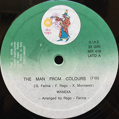 WANEXA // THE MAN FROM COLOURS (7:00) / INST (7:00)
