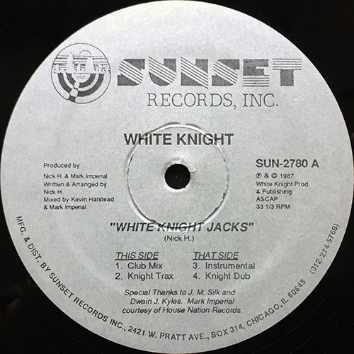 WHITE KNIGHT // WHITE KNIGHT JACKS (4VER)