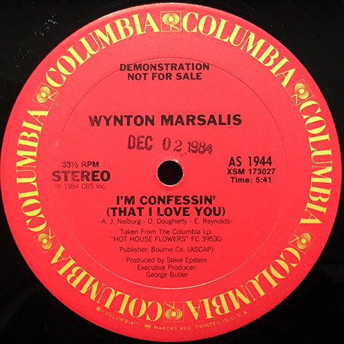 WYNTON MARSALIS // I'M CONFESSIN' (THAT I LOVE YOU) (5:41) / LAZY AFTERNOON (5:03)