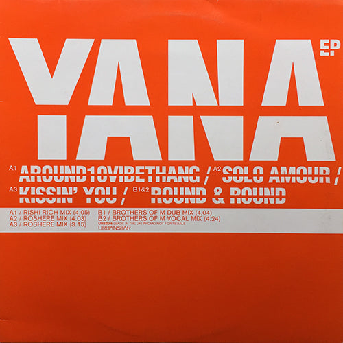 YANA // YANA (EP) inc. AROUND10VIBETHANG / SOLO AMOUR / KISSIN' YOU / ROUND & ROUND (2VER)