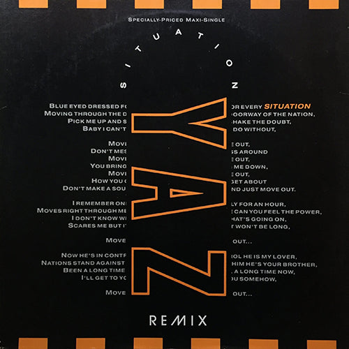YAZ // SITUATION (REMIX) (2VER) / STATE FARM (MADHOUSE MIX)