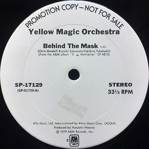 YELLOW MAGIC ORCHESTRA // BEHIND THE MASK (3:35) / NICE AGE (3:55) / TECHNOPOLIS (4:15)