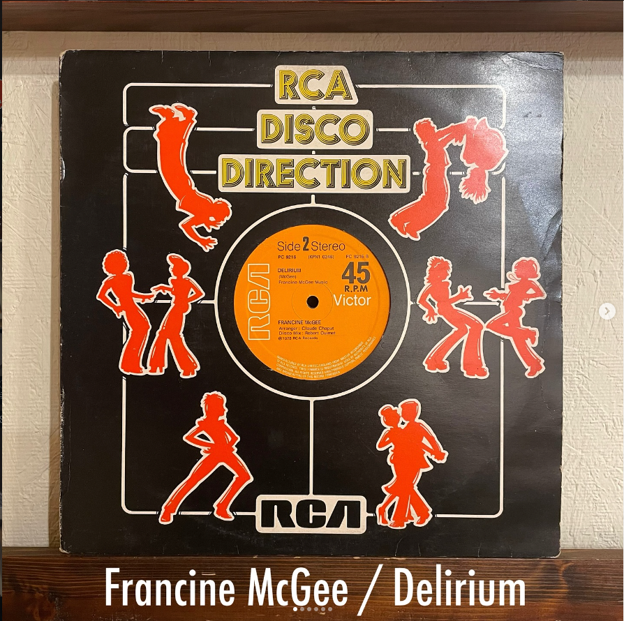Francine McGee / Delirium - Jazz Funkが熱を帯びて爆発するLoft/Garage Classic