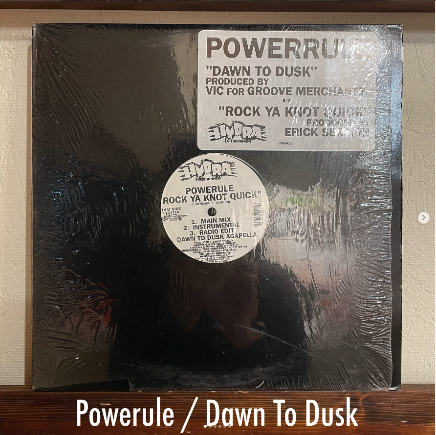 Powerule / Dawn To Dusk - サンセットの街角で滲む、N.Y.アンダーグラウンドReal HipHop