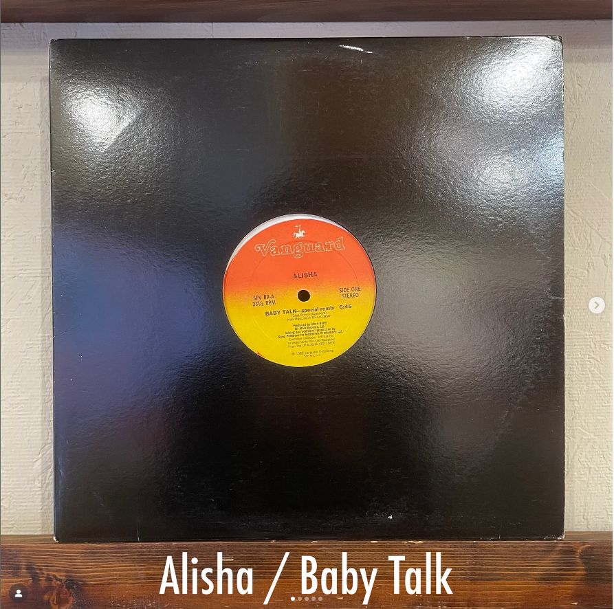 Alisha / Baby Talk - 輝くシンセとタイトなビートが駆け抜ける、80s Freestyle