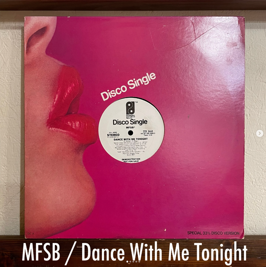 MFSB / Dance With Me Tonight - 流麗なストリングスとシンセが舞い上げる Philly Soulの気品をそのまま刻んだ極上Inst Disco
