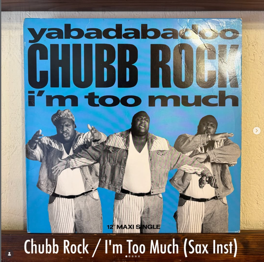 Chubb Rock / I’m Too Much (Sax Instrumental) - 夜の都会に溶けるスモーキーなSax Inst