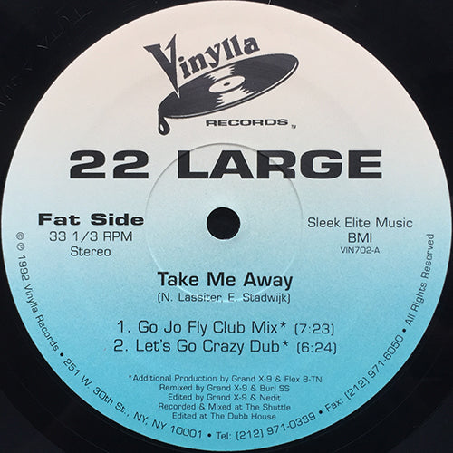 22 LARGE // TAKE ME AWAY (5VER)