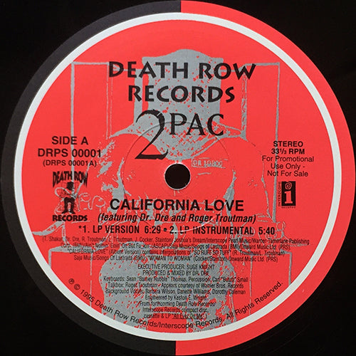 2 PAC feat. DR. DRE & ROGER TROUTMAN // CALIFORNIA LOVE (4VER)