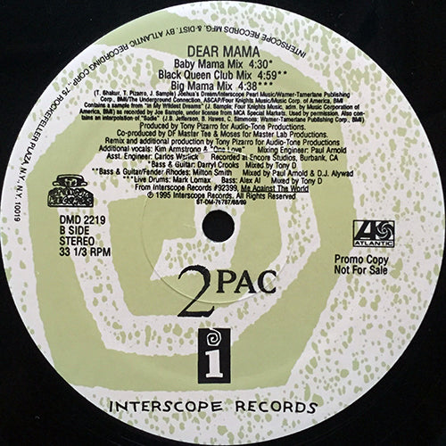 2 PAC // DEAR MAMA (REMIX) (3VER)
