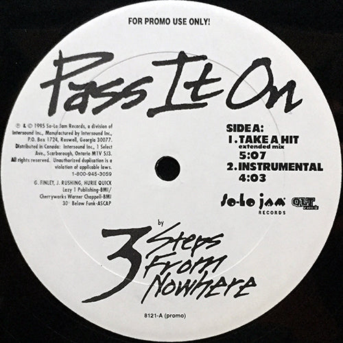 3 Steps From Nowhere アナログレコード 3 Steps From Nowhere アナログレコード 3 Steps From Nowhere – Pass