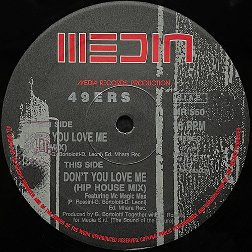 49ERS // DON'T YOU LOVE ME (90's MIX) / (HIP HOUSE MIX)