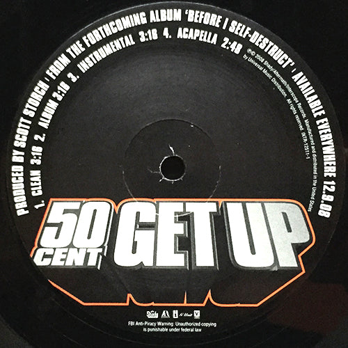 50 CENT // GET UP (4VER)