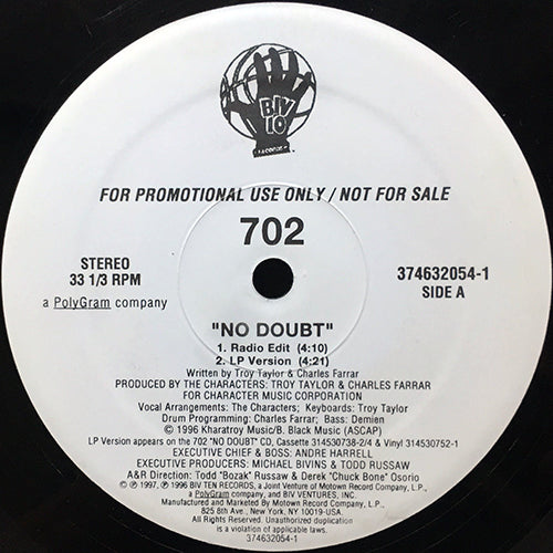 702 // NO DOUBT (4VER)