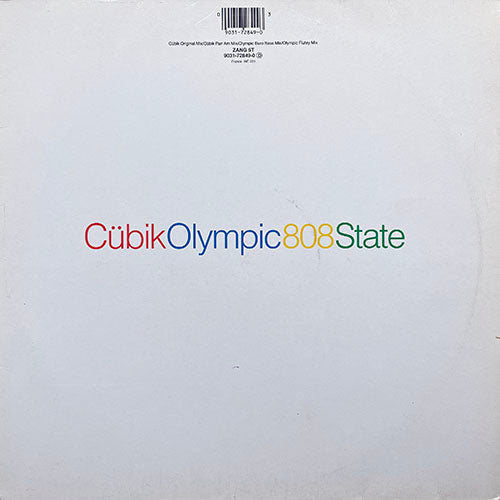 808 STATE // CUBIK (2VER) / OLYMPIC (2VER)
