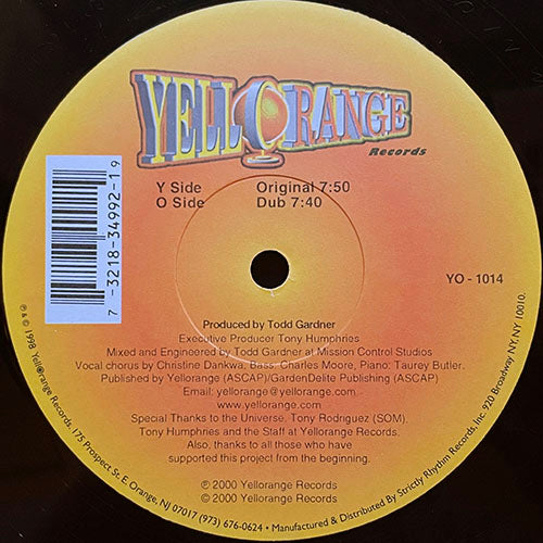 8B // IT'S ALRIGHT, IT'S ALRIGHT (ORIGINAL) (7:50) / (DUB) (7:40)