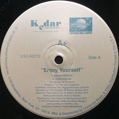 A+ // ENJOY YOURSELF (2VER) / UP TOP NEW YORK (2VER)