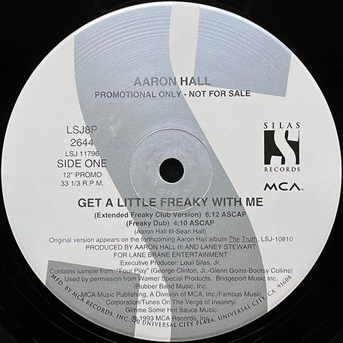 AARON HALL // GET A LITTLE FREAKY WITH ME (5VER)