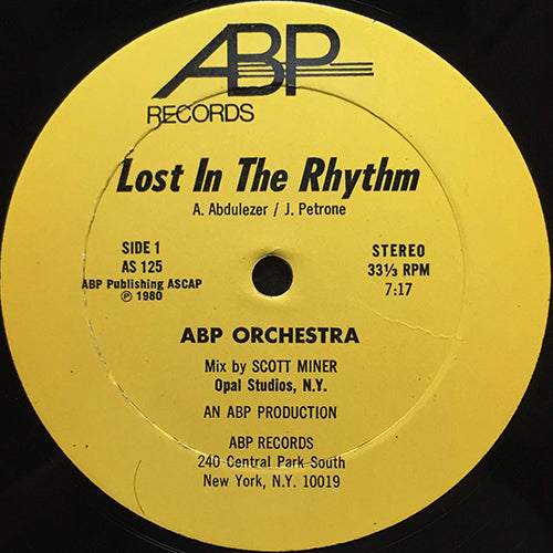 ABP ORCHESTRA // LOST IN THE RHYTHM (7:17) / (VOCAL) (6:49)