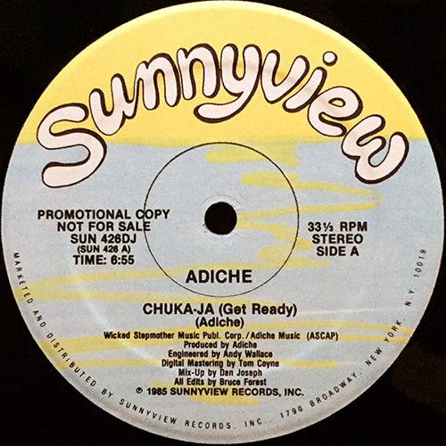 ADICHE // CHUKU-JA (GET READY) (6:55) / (VERSION) (7:30) / (BONUS) (2:00)