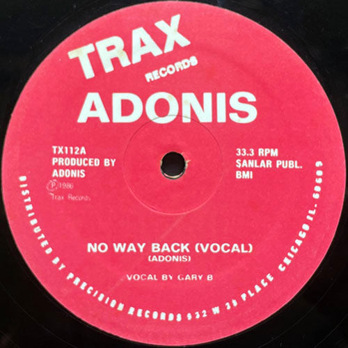 ADONIS // NO WAY BACK (2VER)