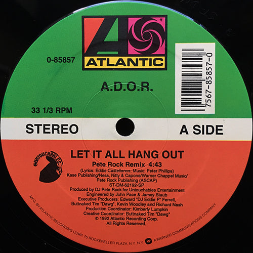 A.D.O.R. // LET IT ALL HANG OUT (3VER)