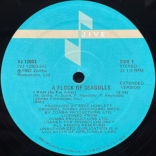 A FLOCK OF SEAGULLS // I RAN (SO FAR AWAY) (3:56) / MESSAGES (2:51) / PICK ME UP (3:06)