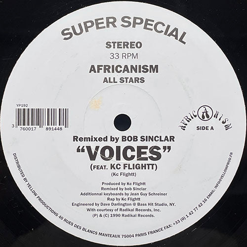 AFRICANISM ALL STARS feat. KC FLIGHTT // VOICES (3VER)