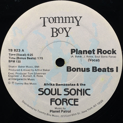 AFRIKA BAMBAATAA & THE SOUL SONIC FORCE // PLANET ROCK (3VER)