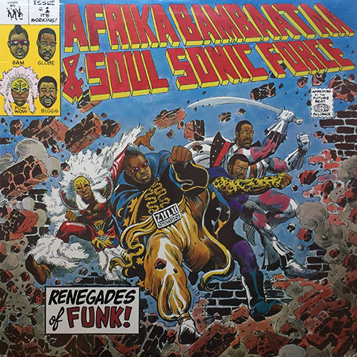 AFRIKA BAMBAATAA & THE SOUL SONIC FORCE // RENEGADES OF FUNK (3VER)