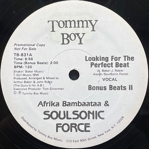 AFRIKA BAMBAATAA & THE SOUL SONIC FORCE // LOOKING FOR THE PERFECT BEAT (3VER)