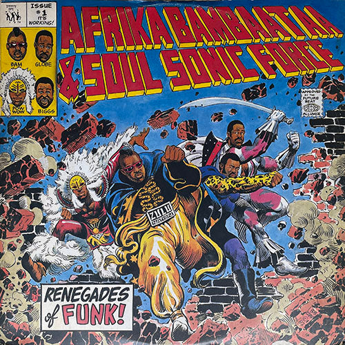 AFRIKA BAMBAATAA & THE SOUL SONIC FORCE // RENEGADES OF FUNK (3VER)