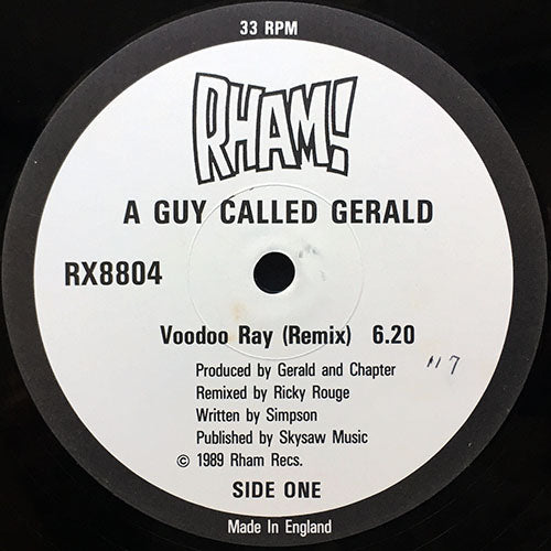 A GUY CALLED GERALD // VOODOO RAY (RICKY ROUGE REMIX & ORIGINAL) (3VER)