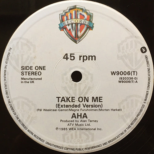 A-HA // TAKE ON ME (EXTENDED / ORIGINAL) / LOVE IS REASON