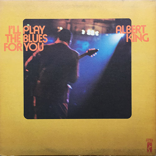 ALBERT KING // I'LL PLAY THE BLUES FOR YOU (LP) inc. LITTLE BROTHER (MAKE A WAY) / BREAKING UP SOMEBODY'S HOME / HIGH COST OF LOVING / I'LL BE DOGGONE / ANSWER TO THE LAUNDROMAT / DON'T BURN DOWN THE BRIDGE / ANGLE OF MERCY