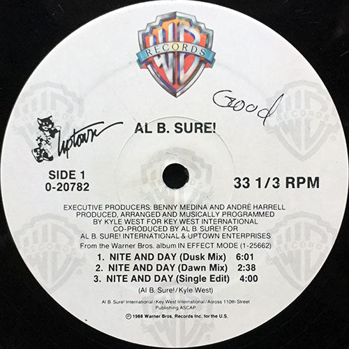 AL B. SURE // NITE AND DAY (3VER) / NUIT ET JOUR (3VER)