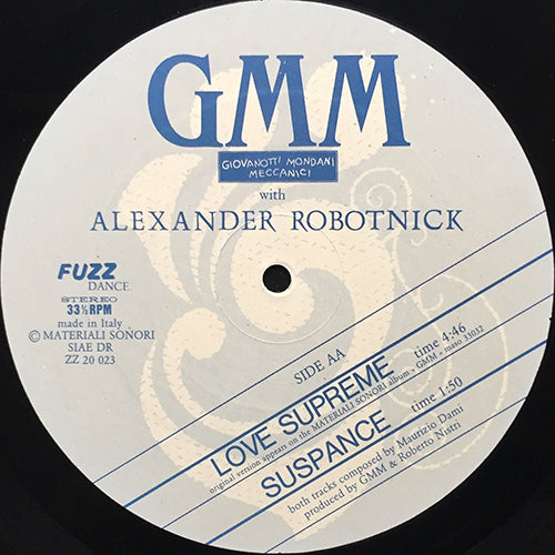 ALEXANDER ROBOTNICK // LOVE SUPREME (4:46) / SUSPANCE (1:50) / DON'T ASK ME WHY (5:45)