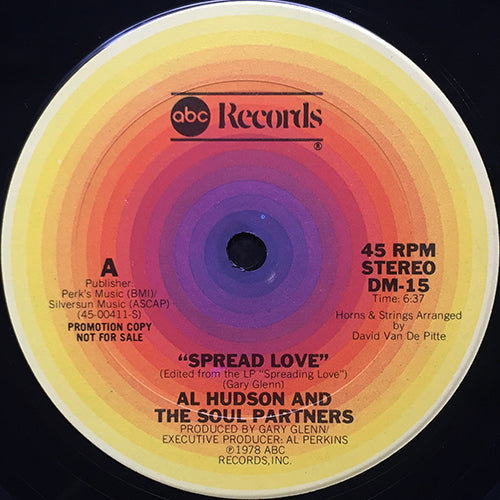 AL HUDSON & THE SOUL PARTNERS // SPREAD LOVE (6:37)