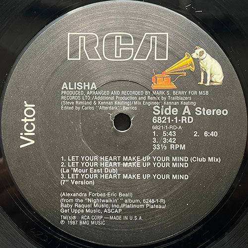 ALISHA // LET YOUR HEART MAKE UP YOUR MIND (6VER)