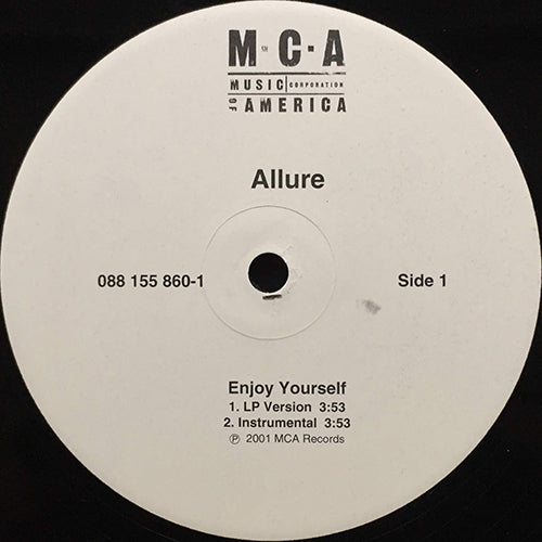 ALLURE // ENJOY YOURSELF (LP VERSION) (3VER)