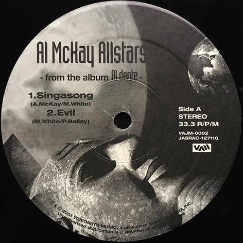 AL McKAY ALLSTARS // SINGASONG / EVIL / SEPTEMBER / FANTASY