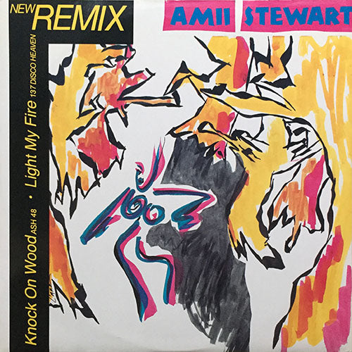 AMII STEWART // KNOCK ON WOOD / ASH 48 (NEW REMIX) / LIGHT MY FIRE/137 DISCO HEAVEN (NEW REMIX)