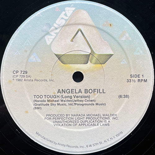ANGELA BOFILL // TOO TOUGH (6:38/3:59) / (INSTRUMENTAL) (6:38)