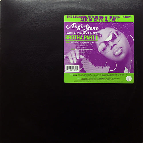 ANGIE STONE with ALICIA KEYS & EVE // BROTHA PART II (3VER) / BROTHA (2VER)