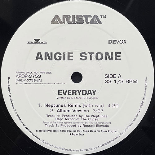 ANGIE STONE // EVERYDAY (NEPTUNES REMIX & LP VERSION) (3VER)