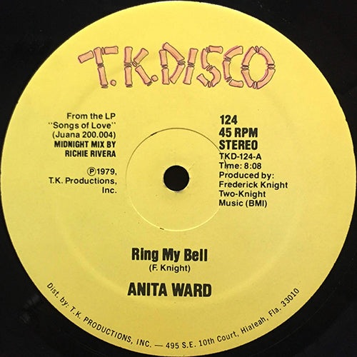 ANITA WARD // RING MY BELL (8:08) / MAKE BELIEVE LOVERS (7:00)