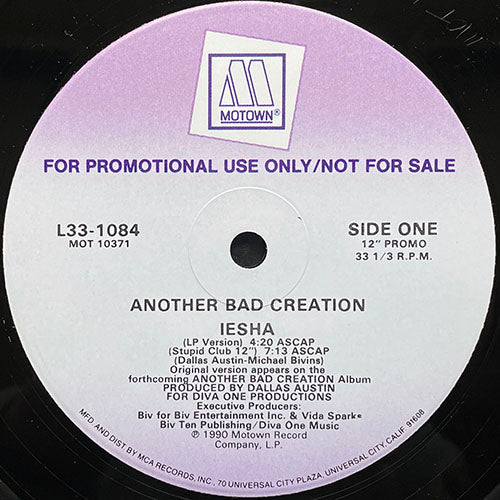 ANOTHER BAD CREATION // IESHA (3VER)